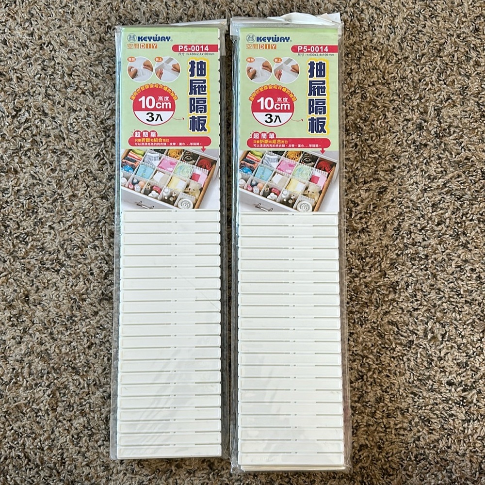 10 cm Plastic Drawer Organizers